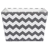 Polyester Chevron Trapezoid Bin