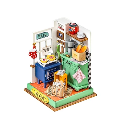 Rolife® Afternoon Baking Time DIY Miniature Kit