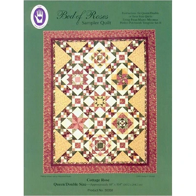 Marti Michell Bed of Roses Sampler Quilt Pattern