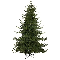 7ft. Pre-Lit Swedish Fir Artificial Christmas Tree with Warm White LED Lights