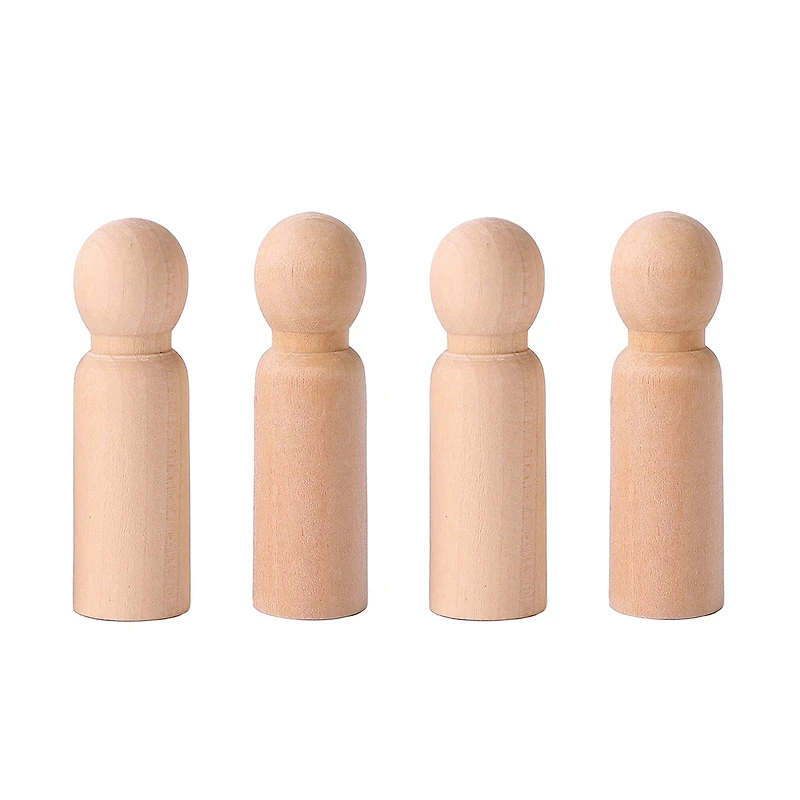 12 Packs: 4 ct. (48 total) 3" Peg People by Creatology™