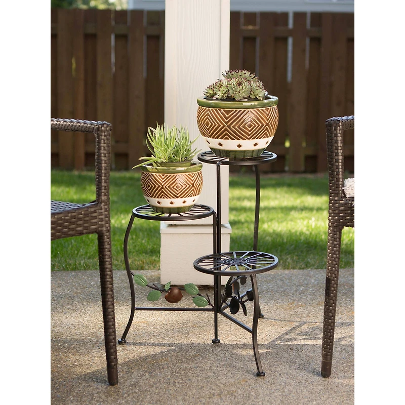 20'' Country Apple Plant Stand