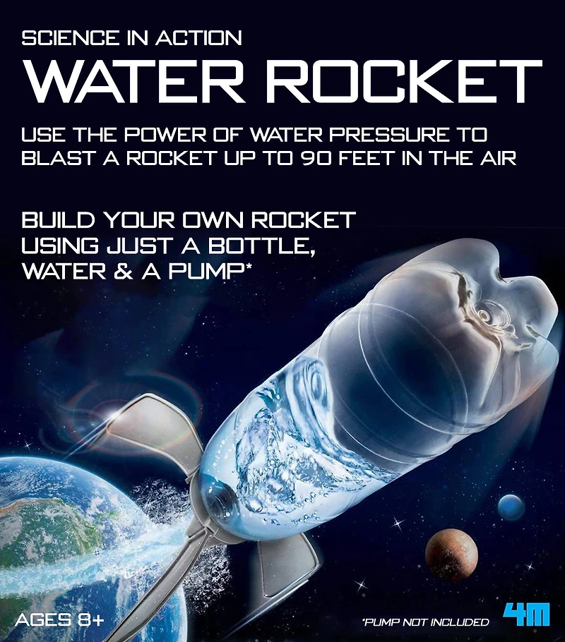 4M Science In Action Water Rocket Science Kit