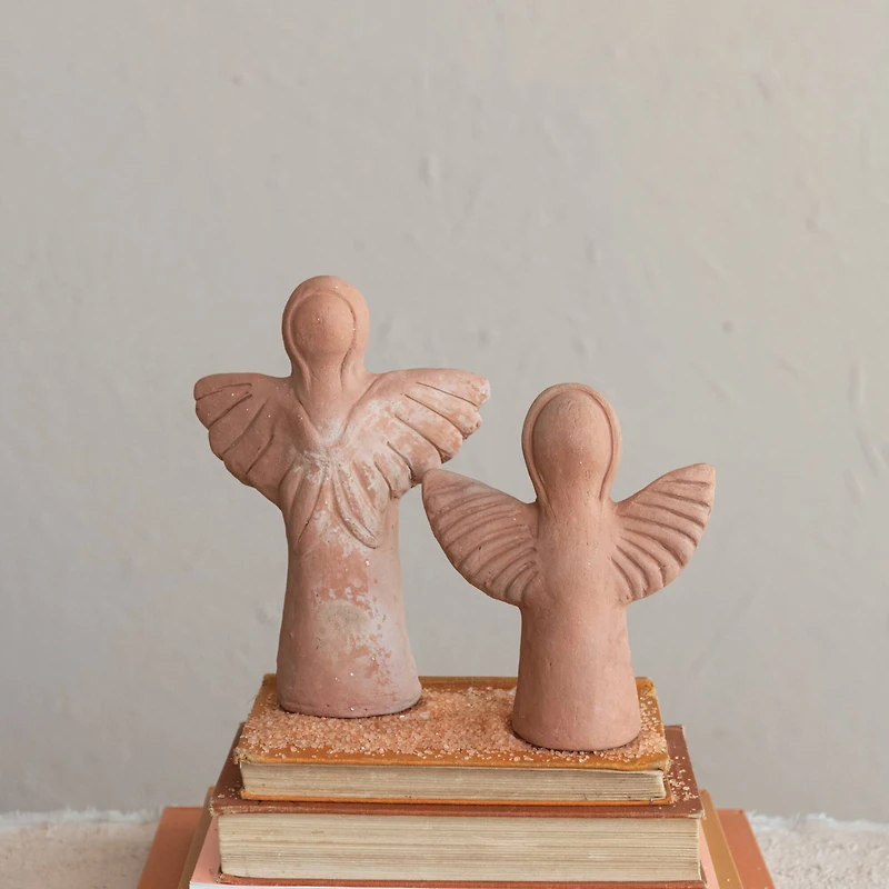 Hello Honey® 5" Handmade Terra Cotta Angel
