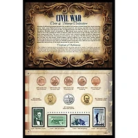 Civil War Coin & Stamp Collection