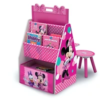 Delta Children Minnie Mouse Deluxe Kids Art Table & Easel
