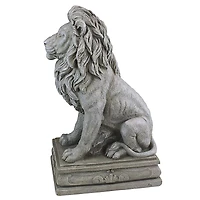 Design Toscano 30" Fouquet Royal Palace Sentinel Lion Statue