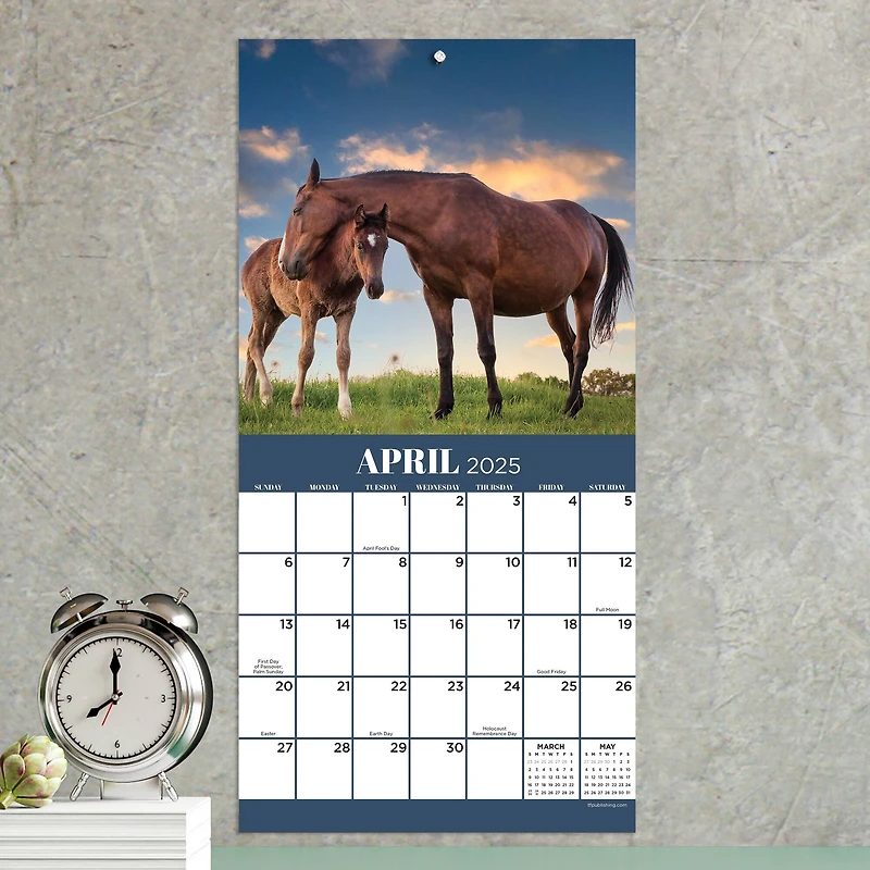 TF Publishing 2025 Horses Mini Calendar