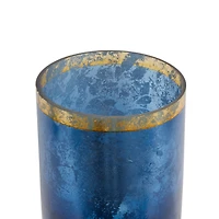 Blue Coastal Candle Holder Set