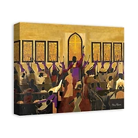 Gospel Church Song 20" x 16" Canvas Wall Art