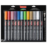 6 Packs: 12 ct. (72 total) Premium Chisel Tip Oil-Based Paint Pens by Craft Smart®
