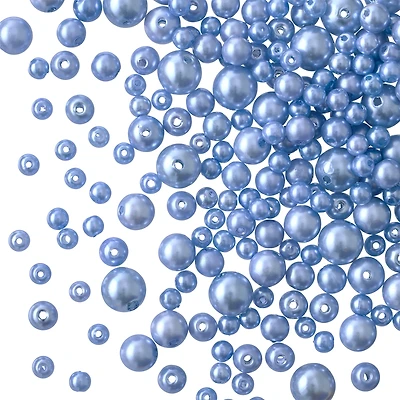 Plastic Round Pearl Beads by Bead Landing