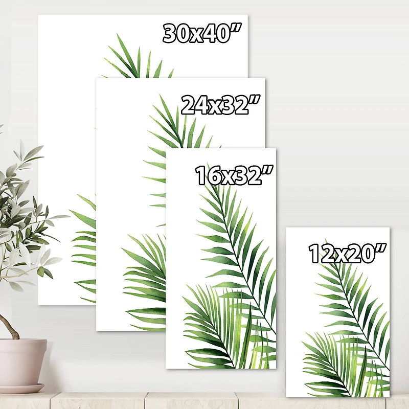 Designart - Fern Leaves Detail III