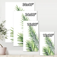 Designart - Fern Leaves Detail III