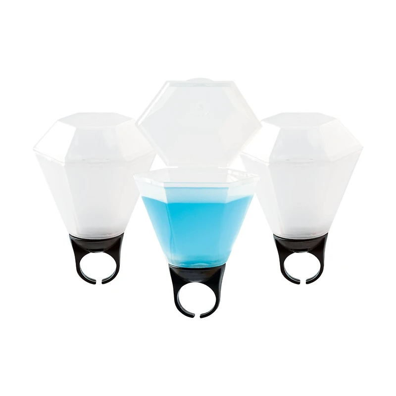 Diamond Ring Shot Glasses, 3ct. by Celebrate It™