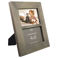 Expressions™ 2 Opening 4" x 6" Greige Collage Frame by Studio Décor®