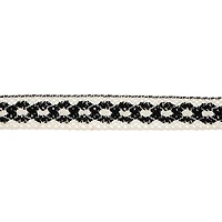 1.1" Black & White Crochet Trim by Celebrate It®