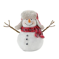 6" Snowman with Scarf Figurine Set