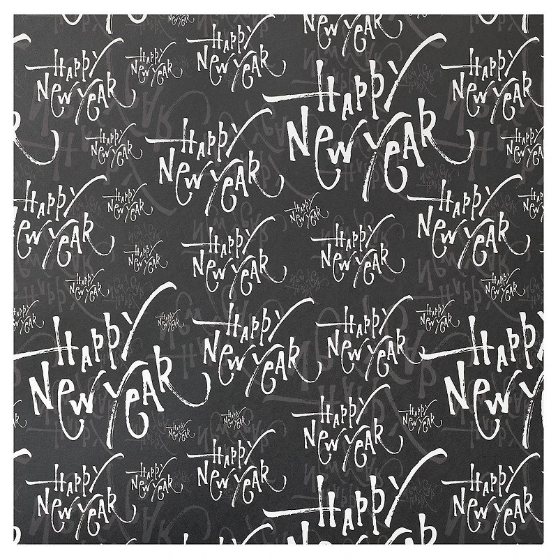New Year's Eve Double-Sided Cardstock Paper by Recollections™, 12" x 12"