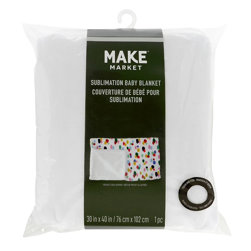 30" x 40" Sublimation Baby Blanket by Make Market®
