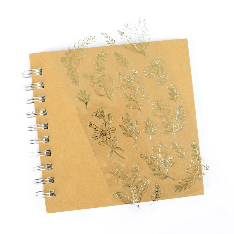 Gold Flower Stickers by Recollections™