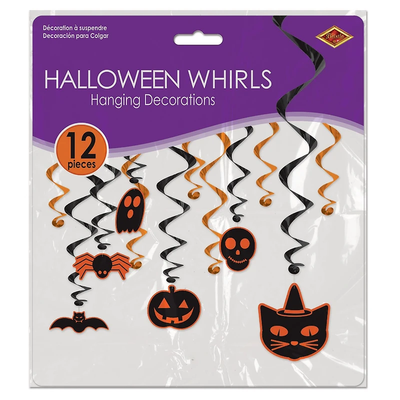 Beistle Halloween Whirls