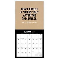 TF Publishing 2024 Anti-Affirmations & Sarcasm Mini Calendar
