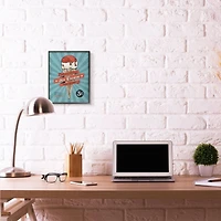 Stupell Industries Retro Ice Cream Parlor Black Framed Wall Art