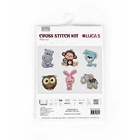 Luca-S Friends Plastic Canvas Counted Cross Stitch Kit