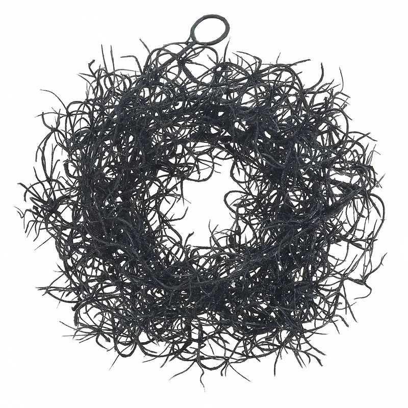 5ft. Black Spanish Moss Coiled Garland by Ashland®