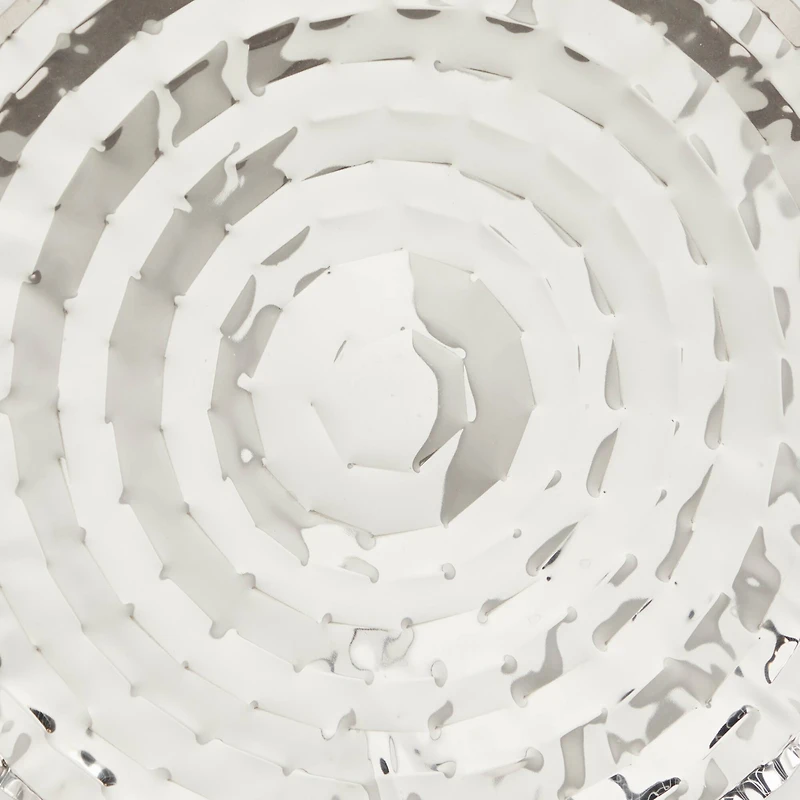 Silver Stainless Steel Glam Wall Décor Accent Set