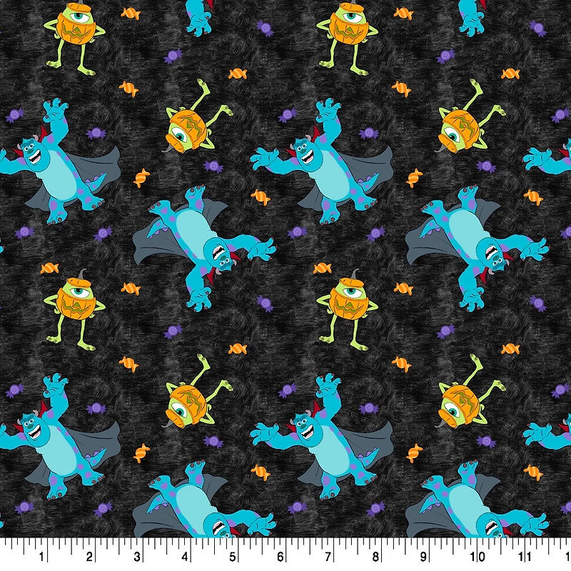 Disney® Monsters, Inc. Mike & Sully Cotton Fabric