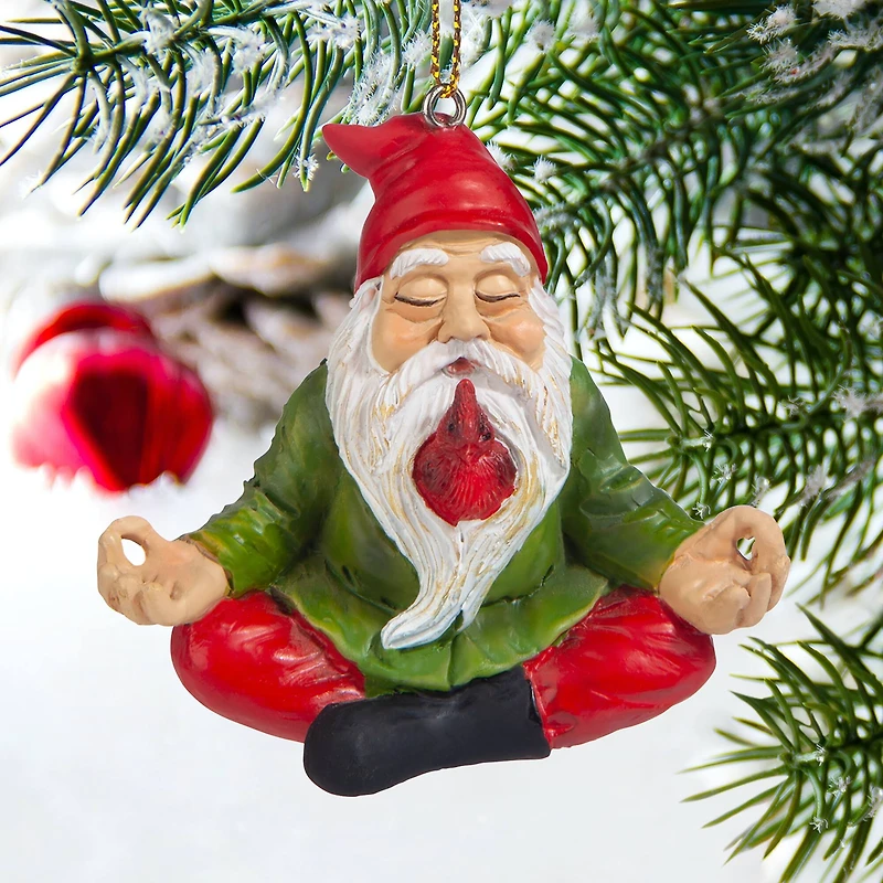 Design Toscano Zen Gnome Ornament