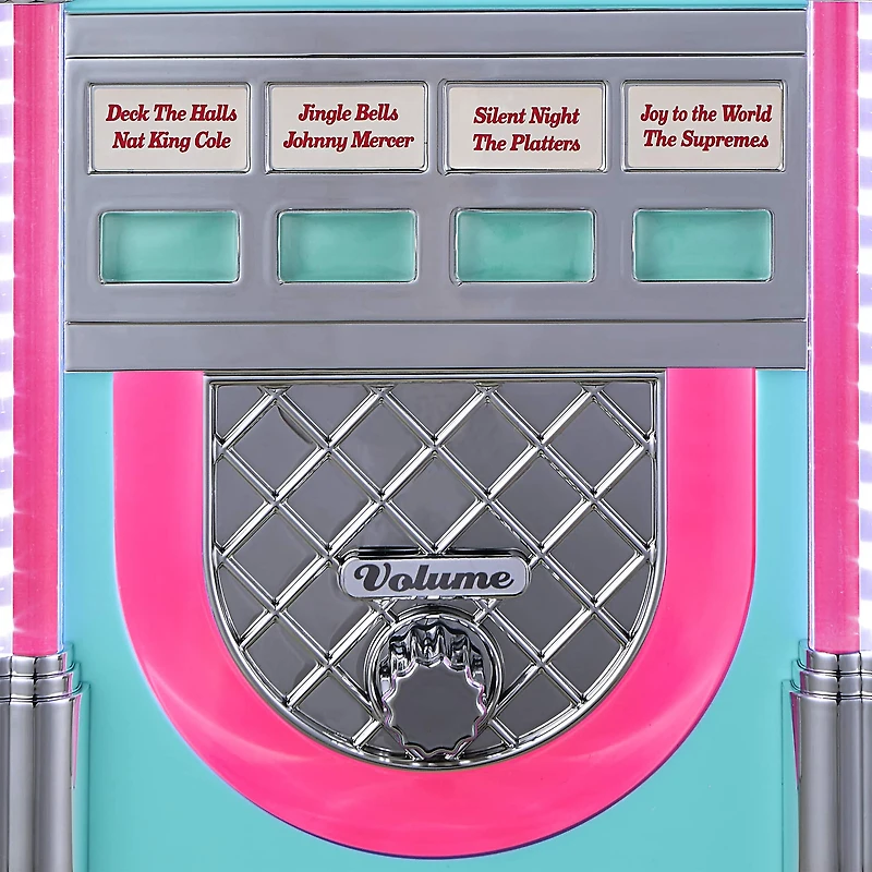 9" Teal Retro Jukebox