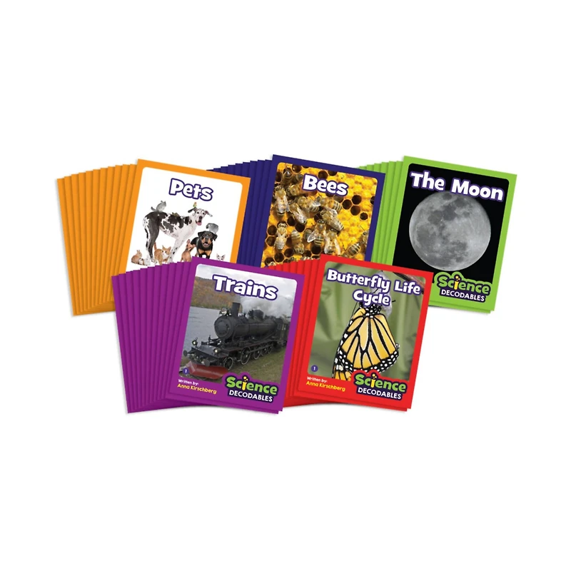 Junior Learning Science Decodables Non-Fiction Boxed Educational Learning Set