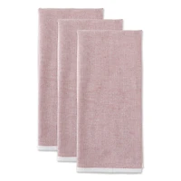 DII® Barn Red Chambray Terry Dishtowels, 3ct.