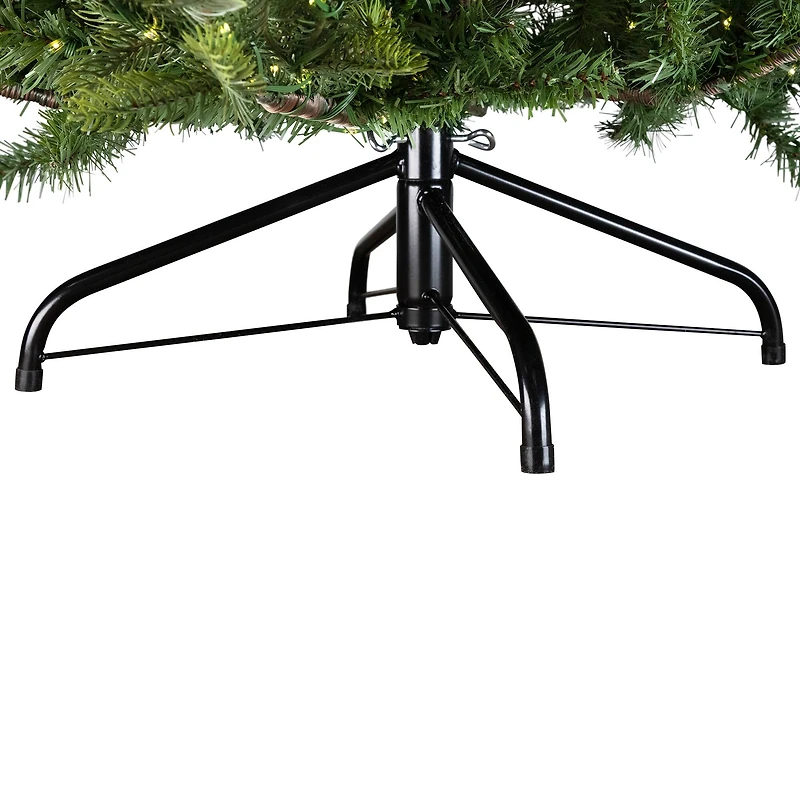 6.5ft. Pre-Lit Real Touch™️ Oregon Noble Fir Artificial Christmas Tree, Warm White LED Lights