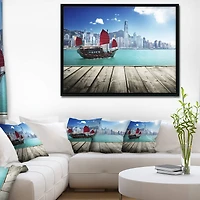 Designart - Hong Kong Harbor