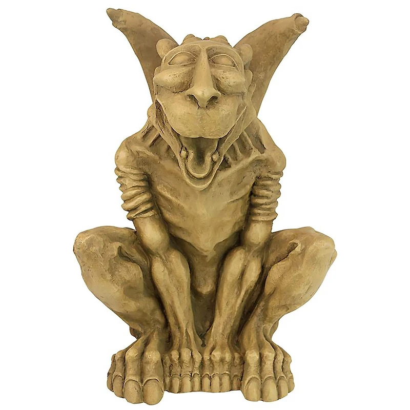 Design Toscano 13" Leo the Laughing Gargoyle Statue