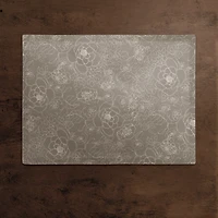 Line Floral Cotton Twill Placemat