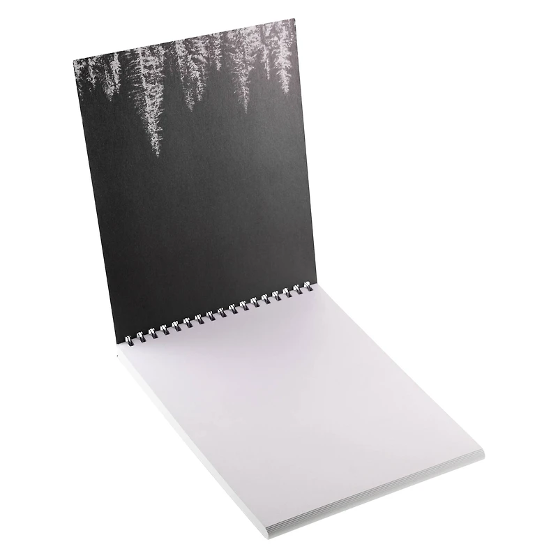 Hello, Artist! Black & White Mountains Sketch Book