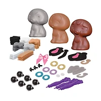 Assorted PlushCraft™ 3D Fabric Craft Mini Pack