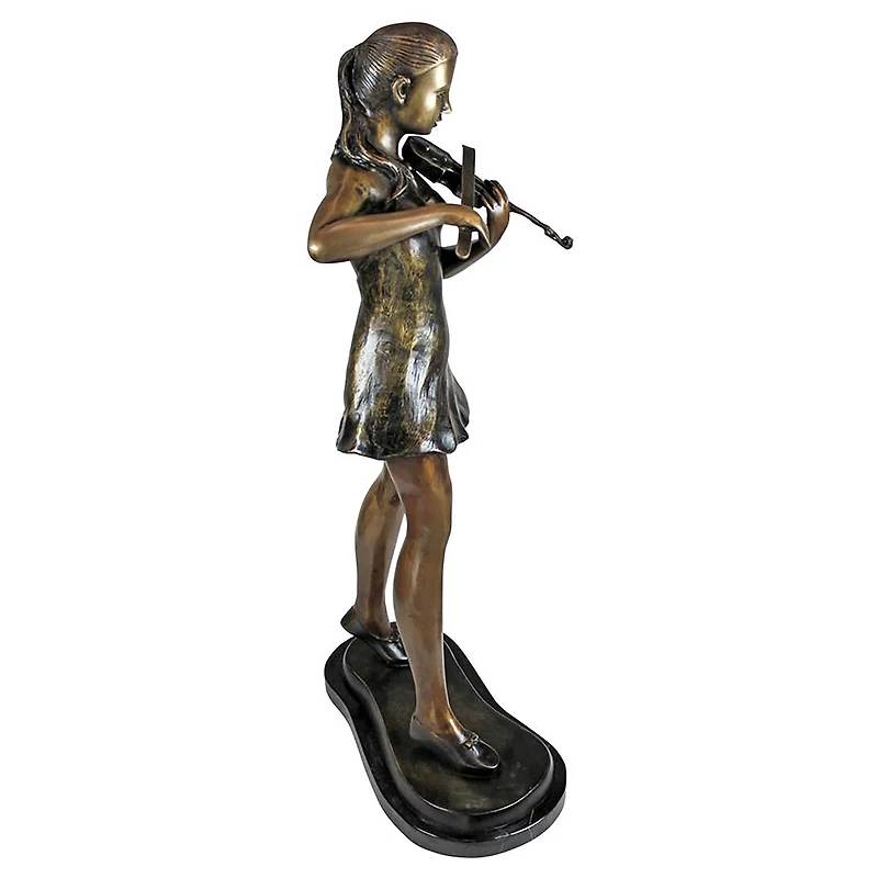 Design Toscano 36" The Young Violinist Sculpture