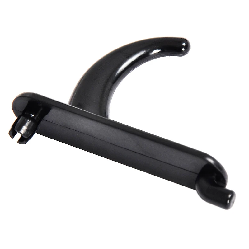 Short Black Pegboard Hooks, 5ct. by Simply Tidy®