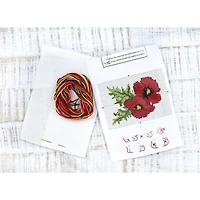 Luca-s Poppies Counted Cross Stitch Kit