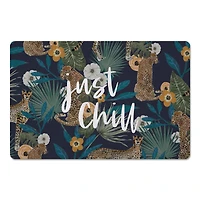 Just Chill Tropical Cheetah Floor Mat