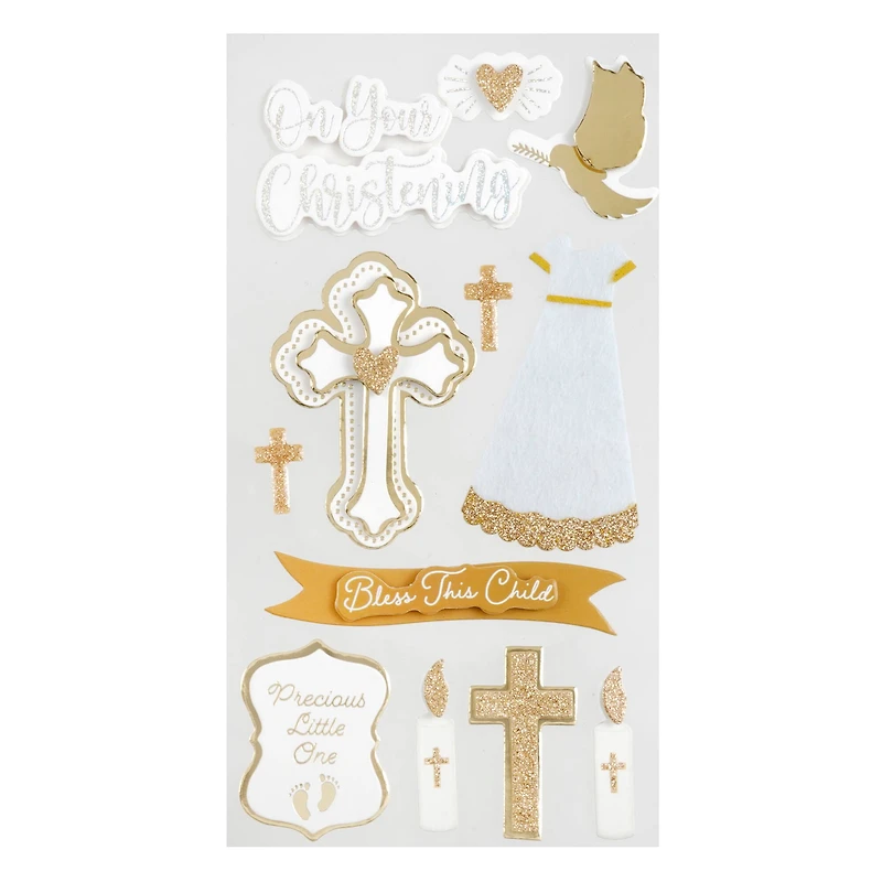 Christening Baby Stickers by Recollections™