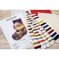 Letistitch Christmas Miracle Stocking Counted Cross Stitch Kit