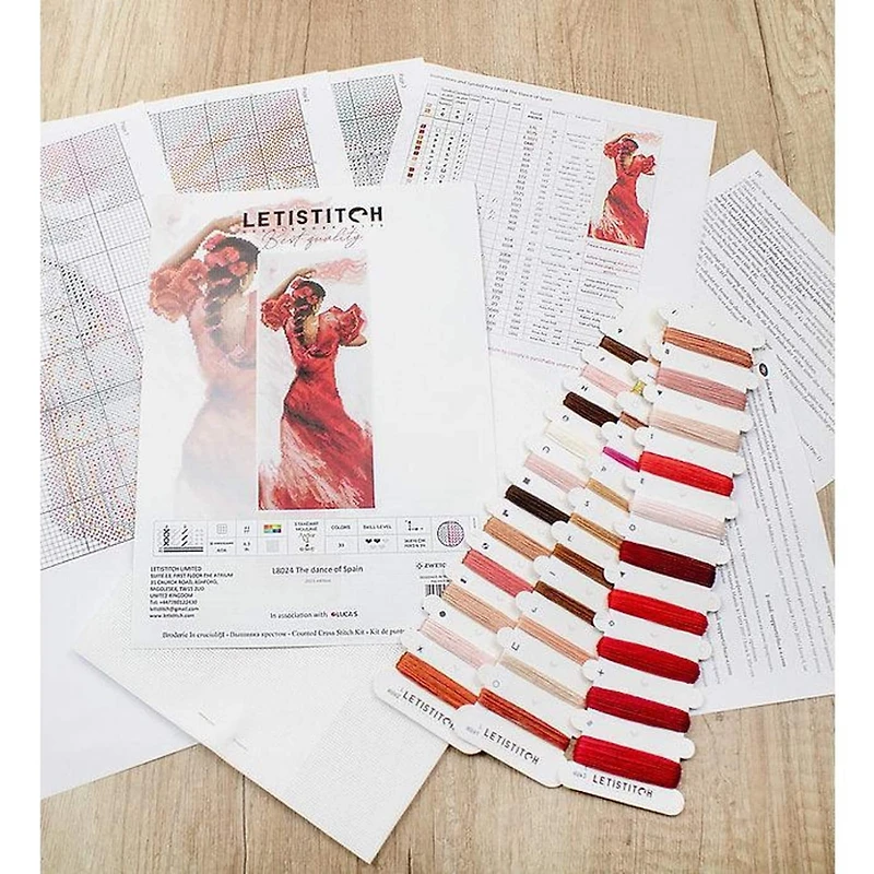 Letistitch Christmas Delivery Counted Cross Stitch Kit