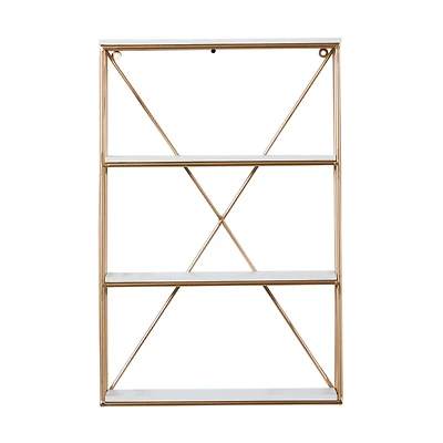 Gold Glam Wall Shelves